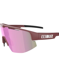 BLIZ ACTIVE EYEWEAR Bliz Matrix Small Burgundy W/Brown Rose Multi Lens -Swenor sales unnamed file 128