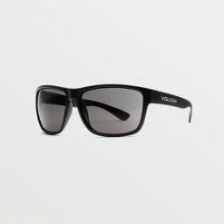 Volcom Baloney Sunglasses Matte Black/Gray