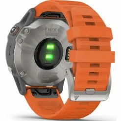 Garmin Fenix 6 Sapphire Multisport Watch Titanium Ember Orange -Swenor sales unnamed file 200