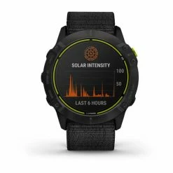 Garmin Enduro GPS Carbon Gray DLC Titanium With Black UltraFit Nylon Strap BND