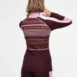 Kari Traa Women's Perle Half-Zip Baselayer Top -Swenor sales unnamed file 319