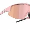 BLIZ ACTIVE EYEWEAR Bliz Matrix Matte Powder Pink W/Brown Rose Multi Lens