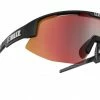BLIZ ACTIVE EYEWEAR Bliz Matrix Matte Black W/Brown Red Multi Lens