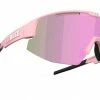 BLIZ ACTIVE EYEWEAR Bliz Matrix Matte Powder Pink Small W/Brown Rose Multi Lens