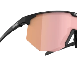 BLIZ ACTIVE EYEWEAR Bliz Hero Matte Black W/Brown Rose Multi Lens