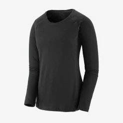 Patagonia Women's Capilene Midweight Crew In Black