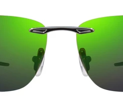 REVO SUNGLASSES Revo Descend Z Sunglasses In Shiny Gunmetal/Evergreen
